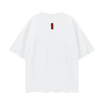 Tears Of Bloom Oversize Deep Drop Shoulder Tee